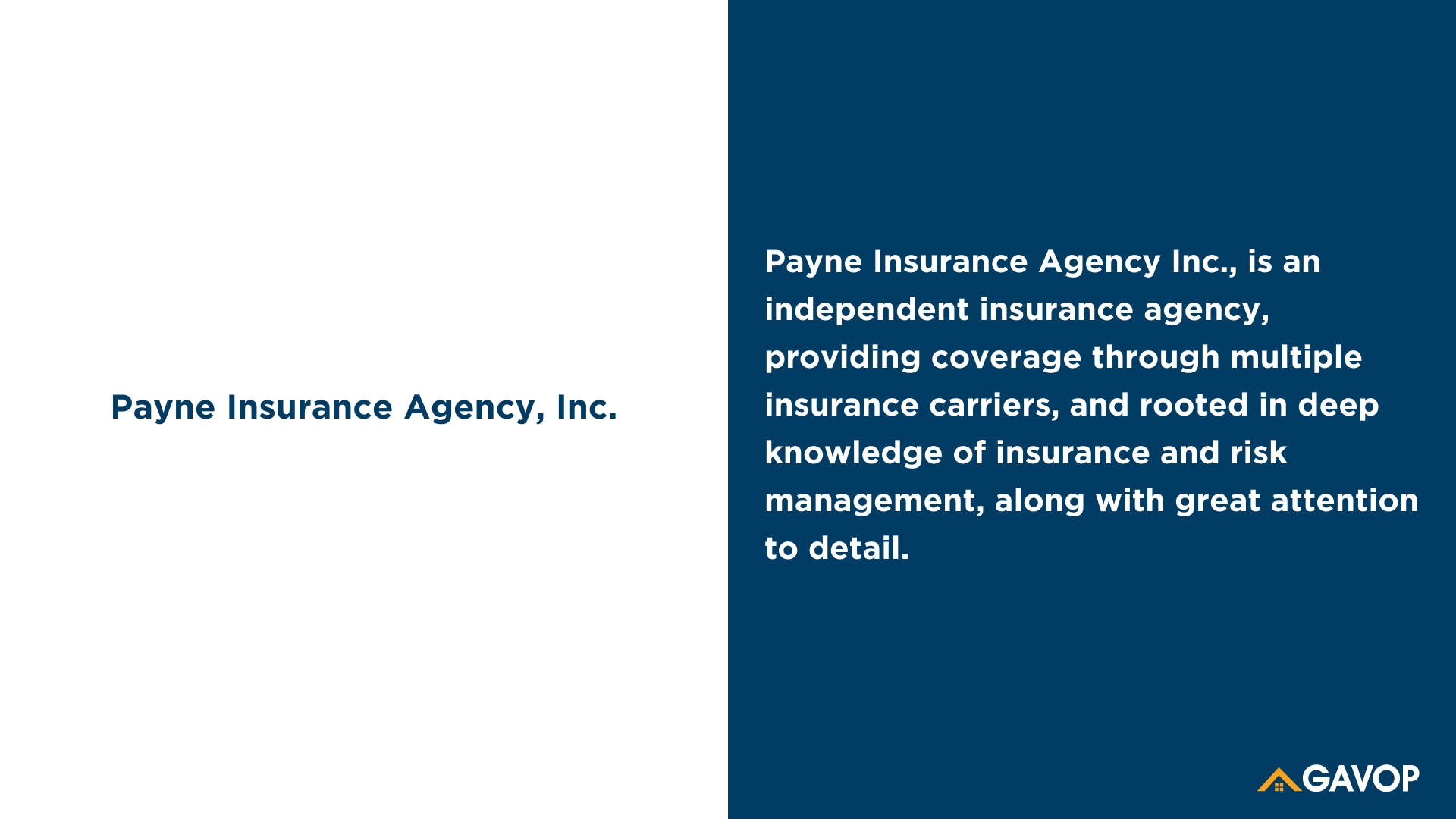 Payne Insurance Agency, Inc.